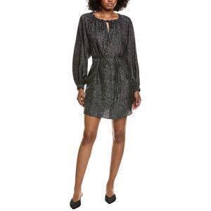 Max Mara Womens  Utilita Silk Shift Dress, Black